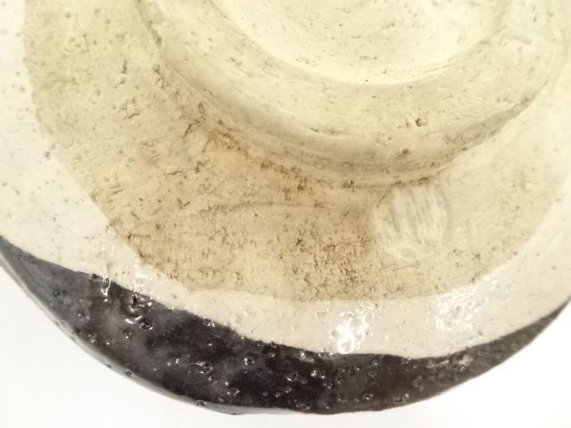 道具 ] - 道具 中島塩草造 鼠志野沓形茶碗（共箱） | ネットショップ圭